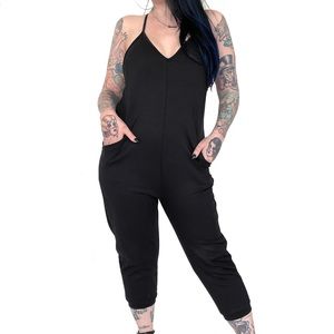 Foxblood Luna Razorback Jumpsuit